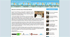 Desktop Screenshot of newsavoypartnership.org